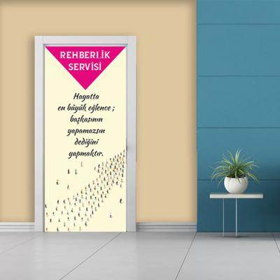 Rehberlik Servisi Kapı Giydirme