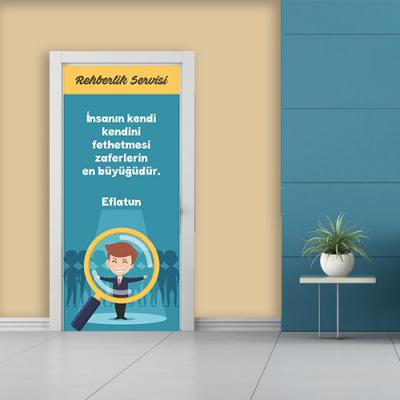 Rehberlik Servisi Kapı Giydirme