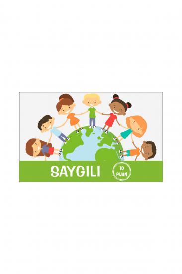 Saygılı Öğrenci Başarı Kartı 25 Adet