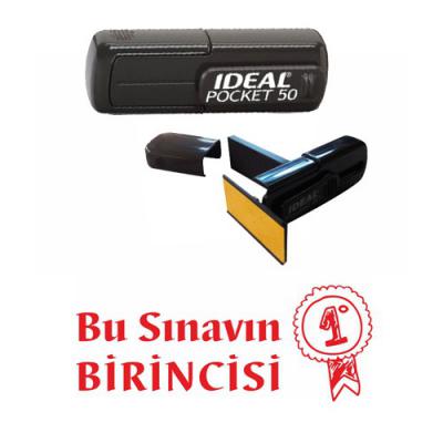 Sınav Birincisi Öğretmen Cep Kaşesi