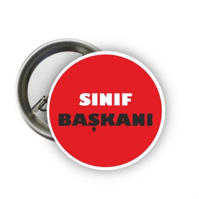 Sınıf Başkanı Rozeti 02