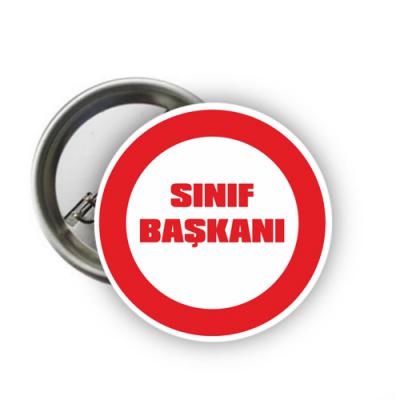 Sınıf Başkanı Rozeti 03