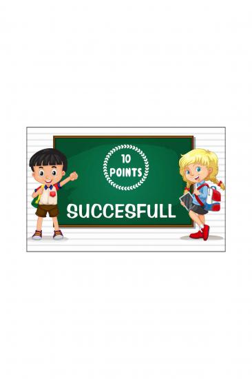 SuccesFull Öğrenci Başarı Kartı 25 Adet