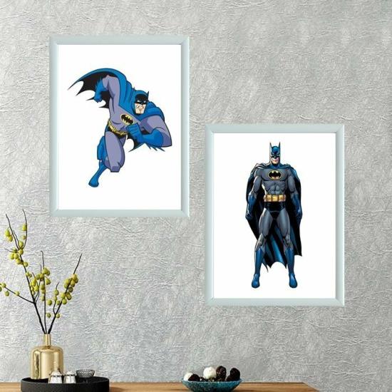 Batman İkili Takım Çerçeveli Poster Tablo