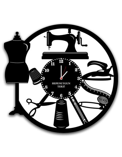 Kişiye Özel Hediyelik Terzi Duvar Saati