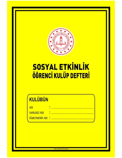 Öğrenci Kulüp Defteri