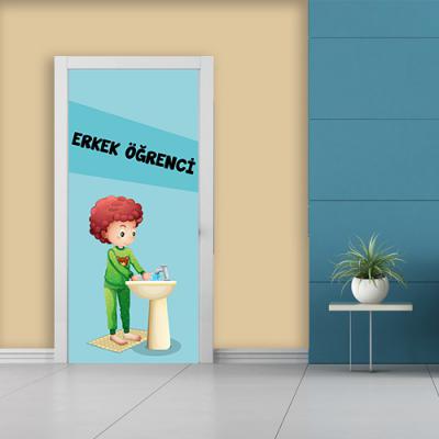 Erkek Öğrenci WC Kapı Giydirme