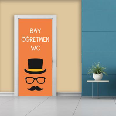 Erkek Öğretmen WC Kapı Giydirme