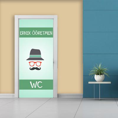 Erkek Öğretmen WC Kapı Giydirme