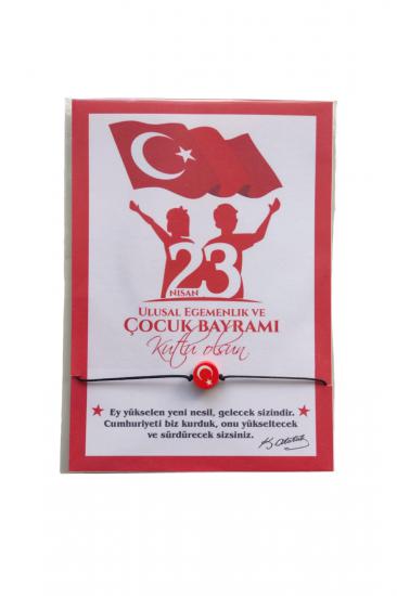 23 Nisan Çocuk Bayramı Şans Bilekliği 