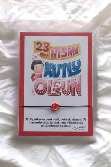 23 Nisan Çocuk Bayramı Şans Bilekliği 