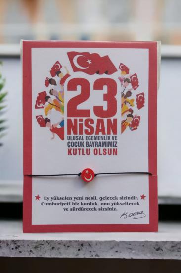 23 Nisan Çocuk Bayramı Şans Bilekliği 