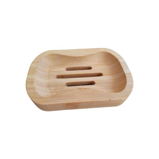 Wow Home Bambu Katı Sabunluk - Dikdörtgen