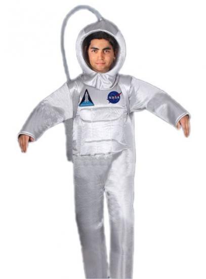 Nasa Logolu Astronot Kostümü Yetişkin