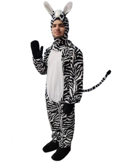 Zebra Kostümü Yetişkin Model-2
