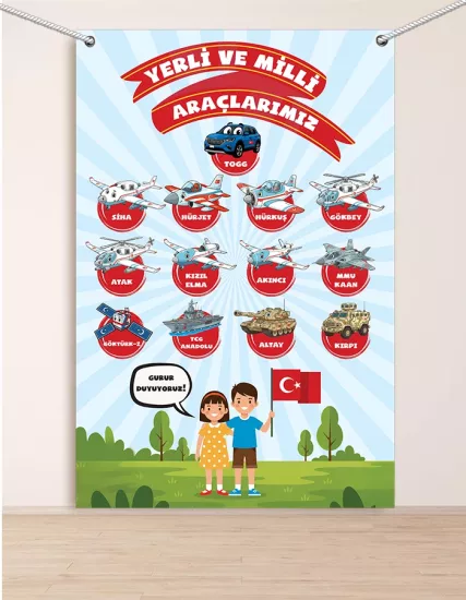 Yerli Malı Haftası Brandası 100x150
