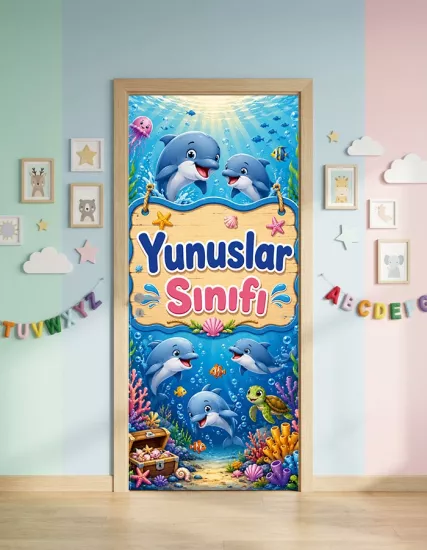 Anasınıfı Kapı Giydirme (Yunuslar)