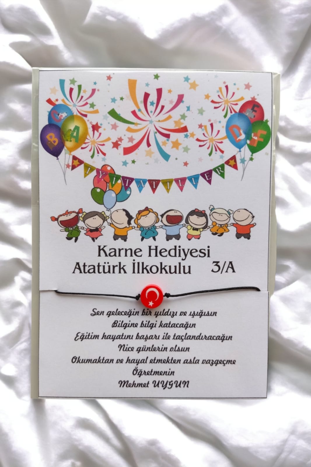 Karne Hediyesi Şans Bilekliği