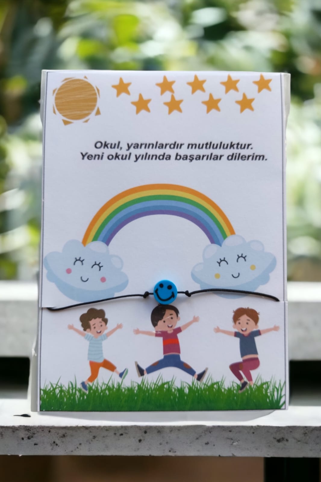 Okula Hoşgeldin Hediyesi Şans Bilekliği