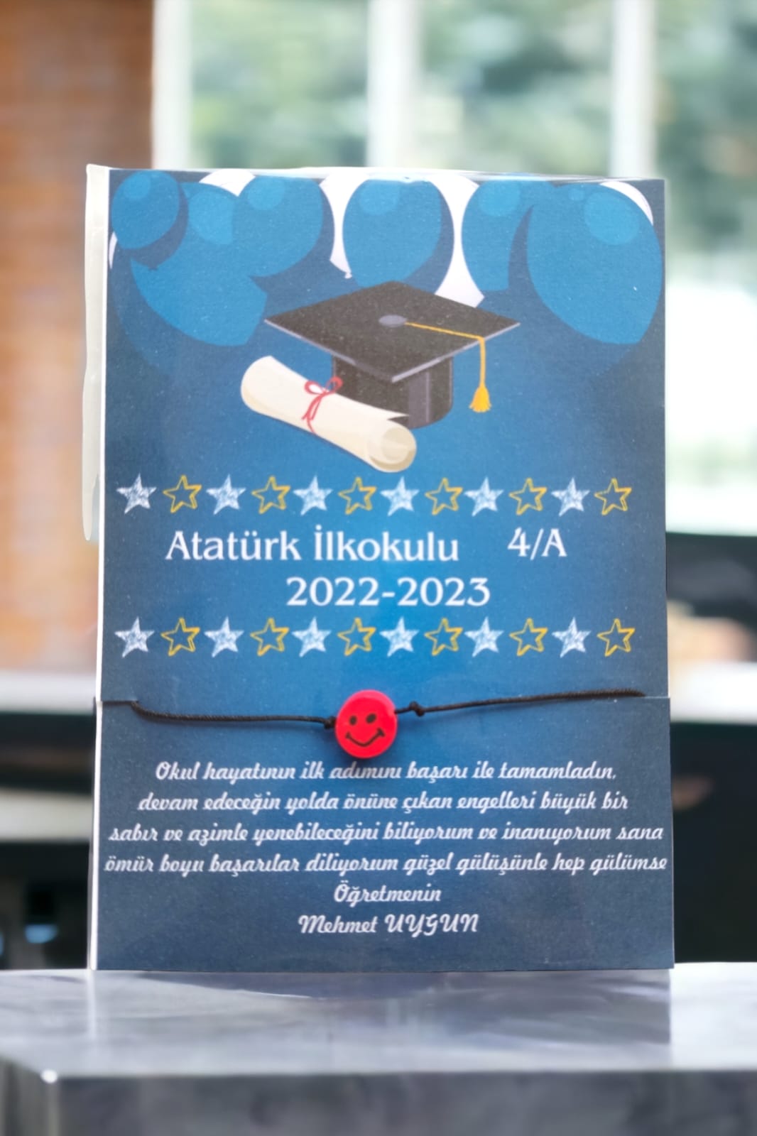 Mezuniyet Hatırası Şans Bilekliği