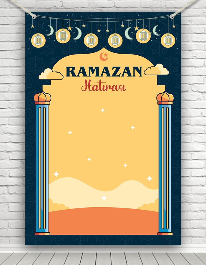 Ramazan Süsü Branda Afişi 100x150