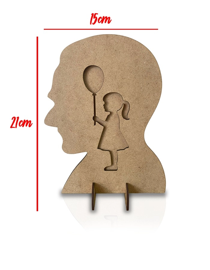 Atatürk ve Çocuk Ahşap Boyama 3 Adet