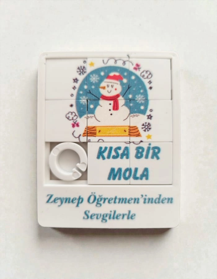 Kısa Bir Mola Karne Hatırası Mini Yapboz – 6x7,5cm 5 Adet