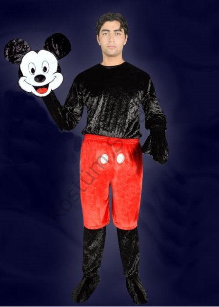 Yetişkin Mickey Mouse Kostümü