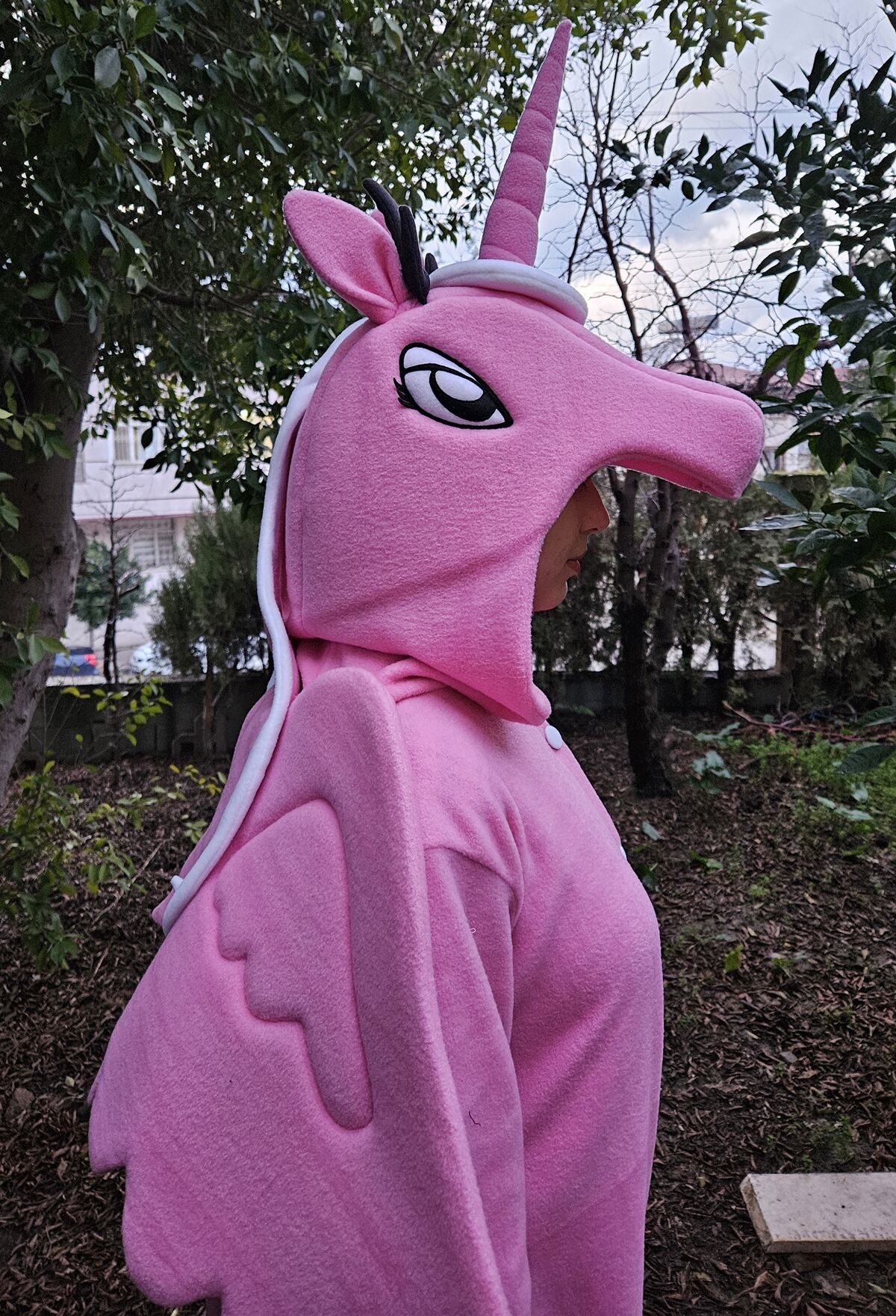Unicorn Kostümü Yetişkin | Unicorn Pijama Tulum Kostüm Pembe