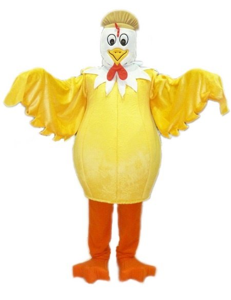 Yetişkin Tavuk Kostüm