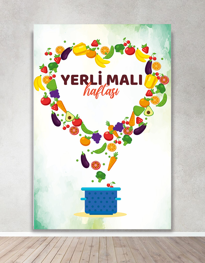 Yerli Malı Haftası Brandası 100x150